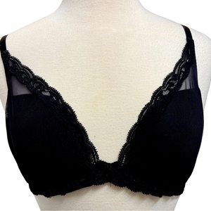 Natori Feathers Bra in Black Size 36C